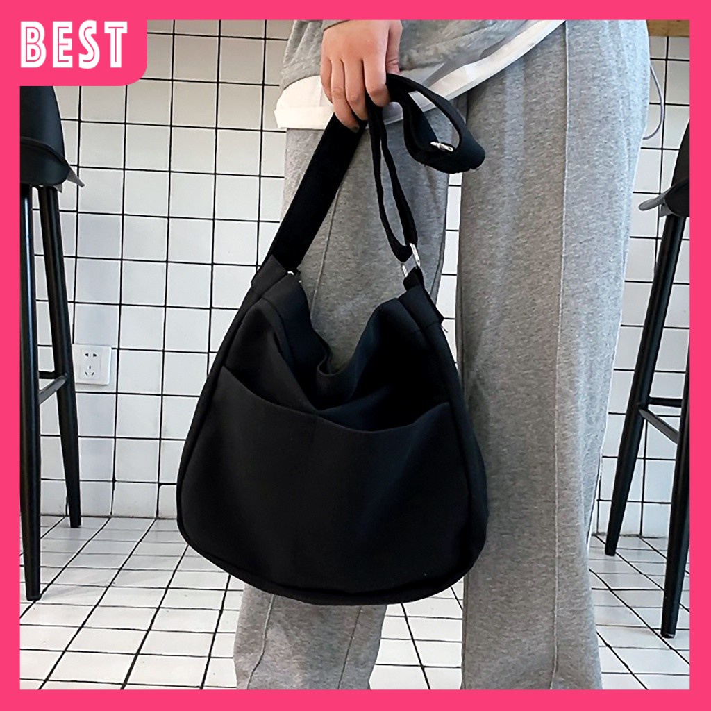 B147 Canvas Bag Female Bag Casual Large Capacity Thicken Canvas ...