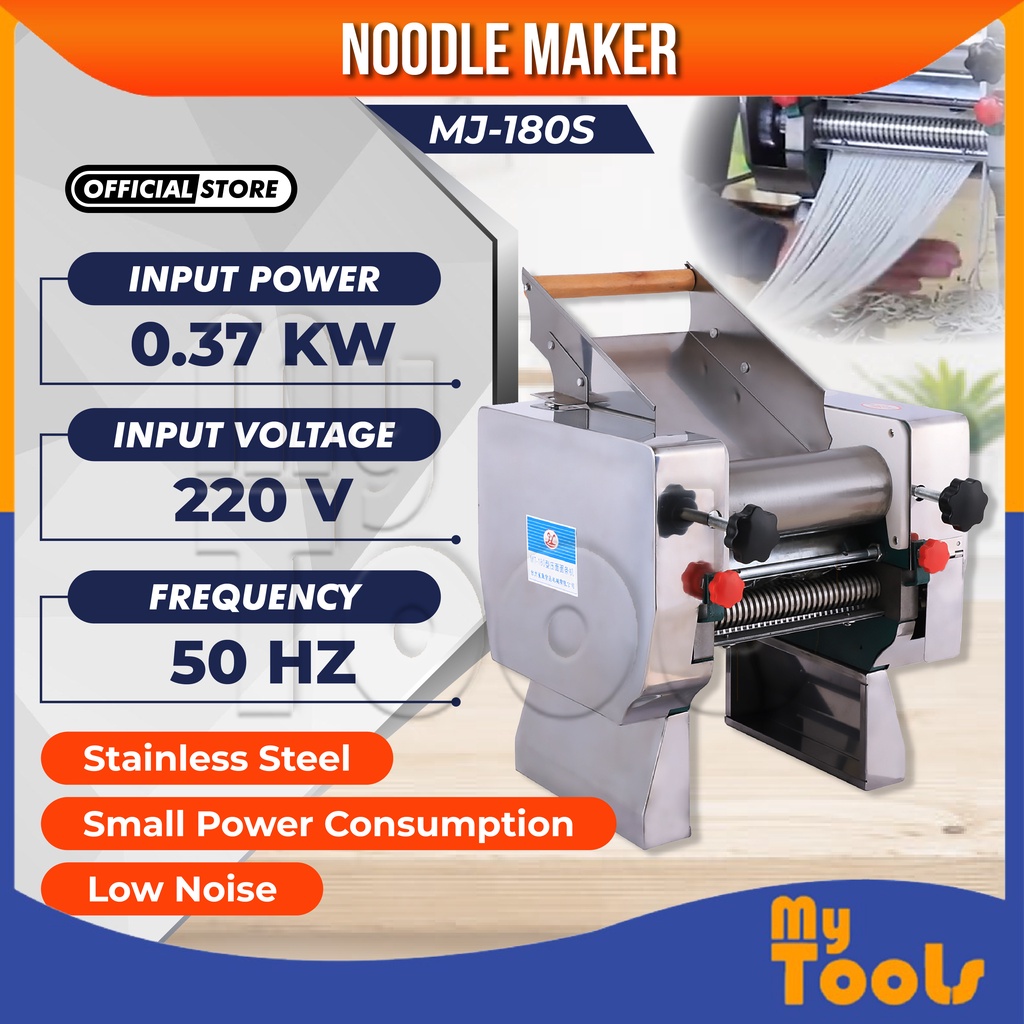 Mytools Heavy Duty Full Stainless Steel Noodles Maker Machine MJ-180S ...