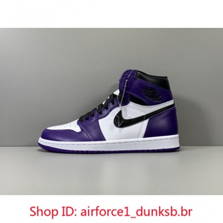 Nike Air Jordan 1 Retro High Court Purple White 555088 500