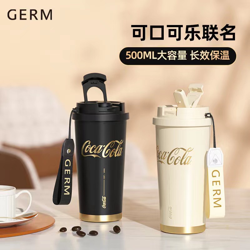 Ready Stock GERM Coca Cola Co Branded Shining Thermos Cup Liner