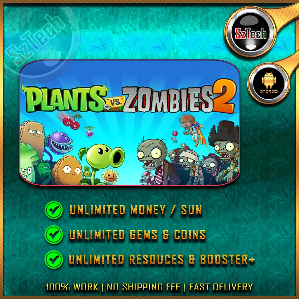 Plants vs Zombies 1 & 2 Unlimited Money/SunAndroid GamesMod APK