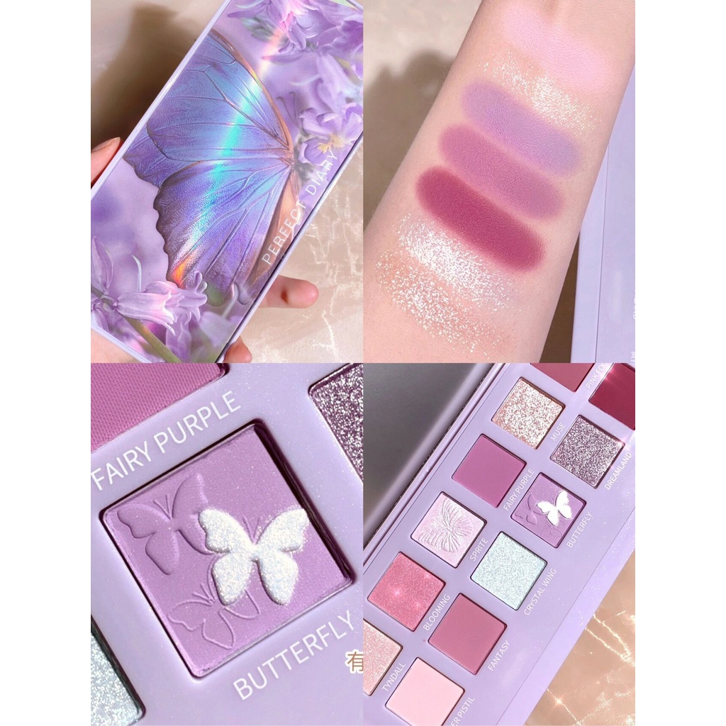 NEW Perfect Diary Butterfly Eyeshadow Palette store