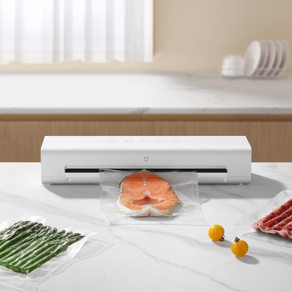 Xiaomi Mijia Automatic Vacuum Sealer Powerful Suction Seal Shopee