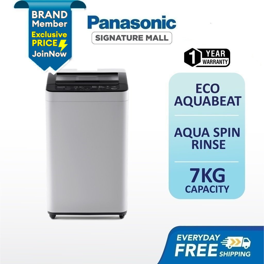 PANASONIC NAF70S7 Top Load Washing Machine 7KG NAF70S7HRT Powerful Washing Mesin Basuh 洗衣机