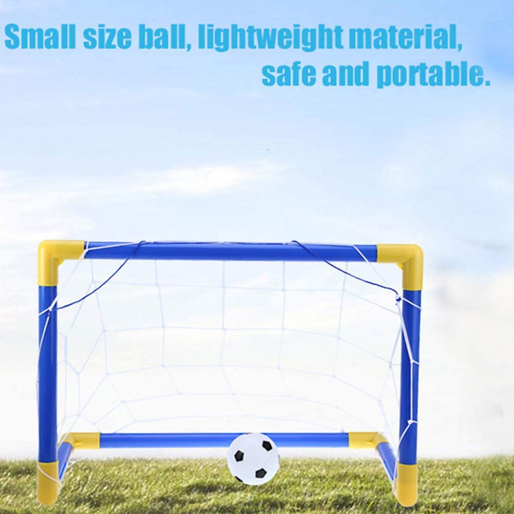 Mini Children Football Soccer Goal Post With Net Set | Shopee Malaysia