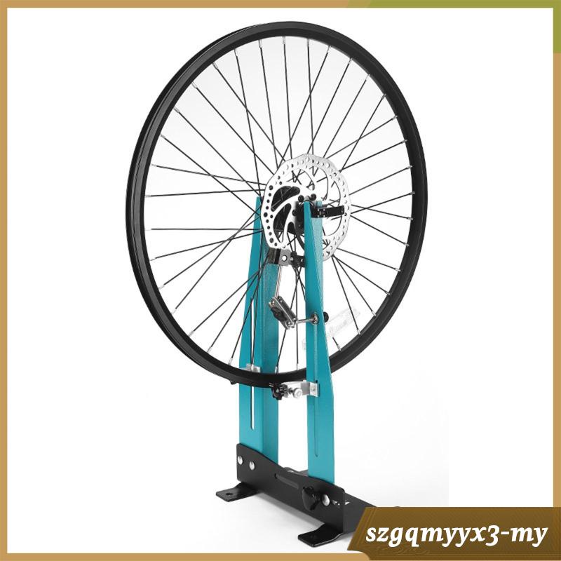 [ Bike Wheel Truing Stand Adjustable Bike Tire Truing Stand for Road