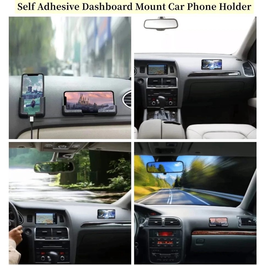 Dashboard Phone Holder Sticking Phone GPS Mount Car Mounted Holder