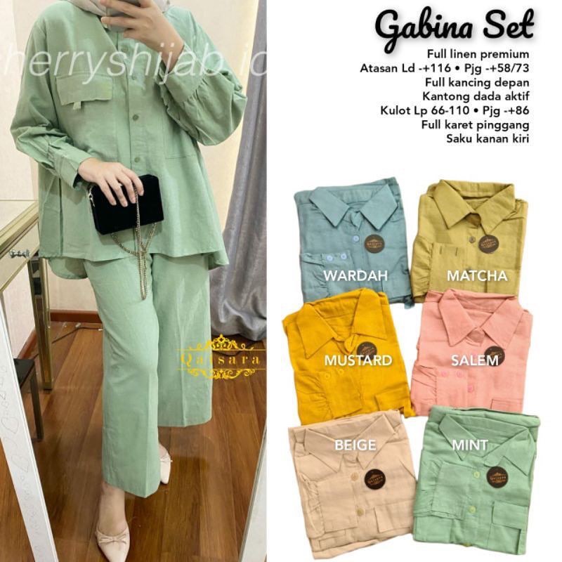 Best Selling!! Premium Linen Women's Clothing Set One Set Women's