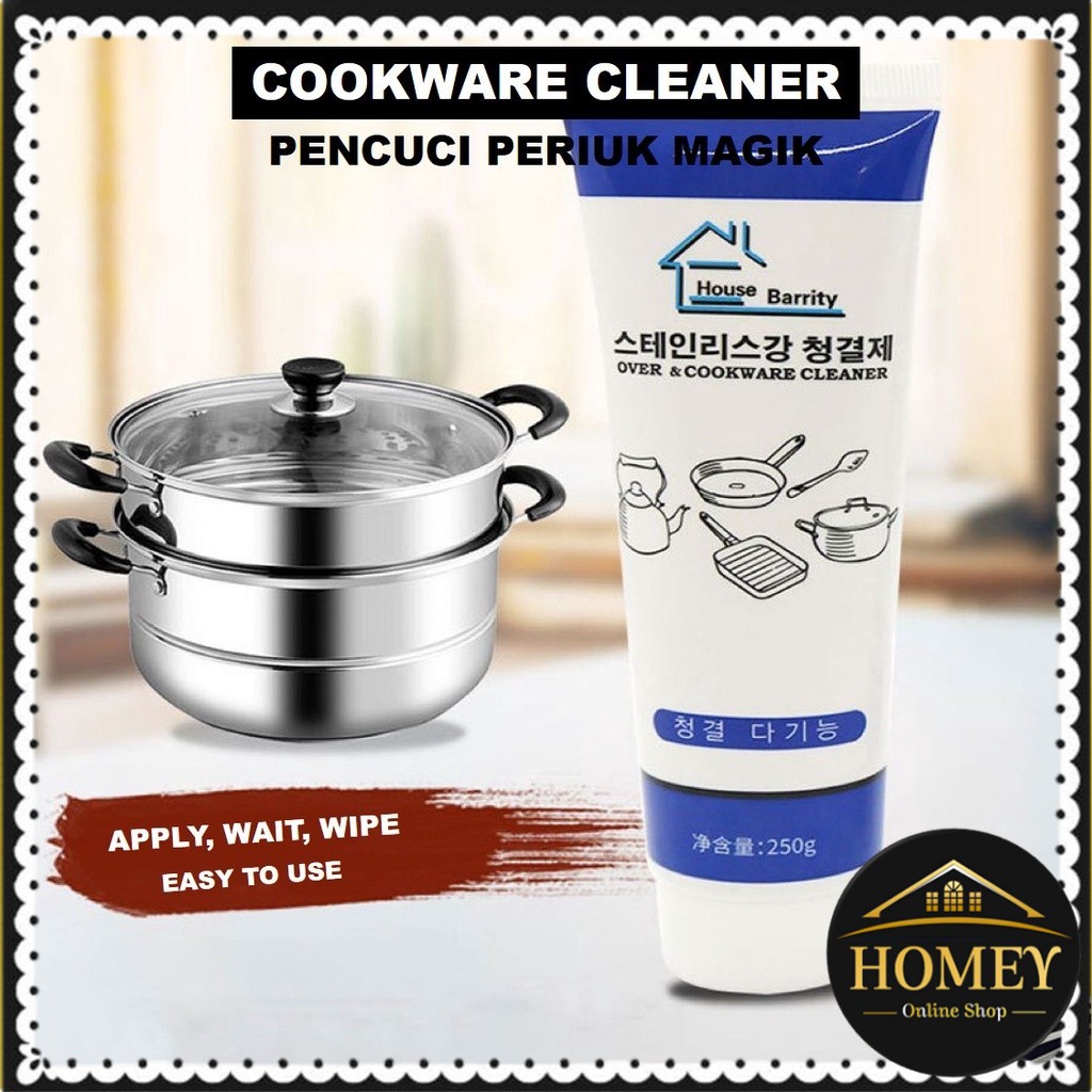 Pencuci Periuk Korea Sabun Pencuci Periuk Cookware Cleaner Powerful