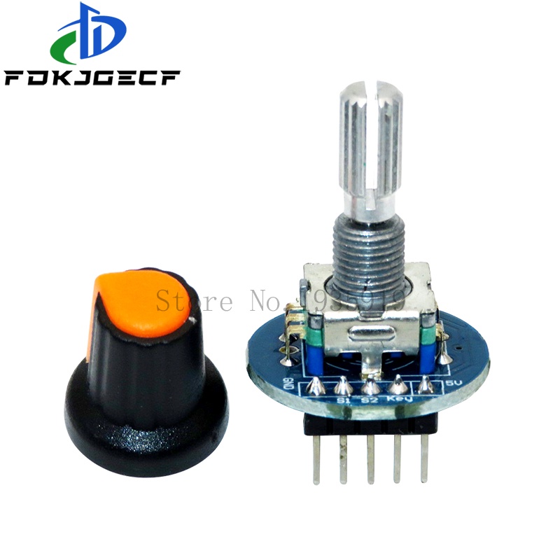 Rotary Encoder Module For Arduino Brick Sensor Development Round Audio Rotating Potentiometer 7577