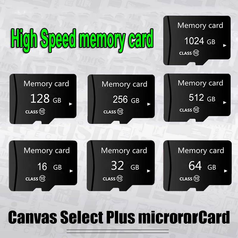 high speed Memory Card 512GB 256GB 128GB 64GB 32GB Flash Class 10 TF ...