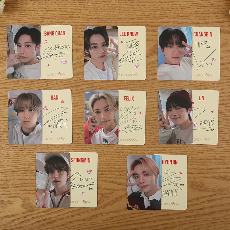 8-12pcs/set STRAY KIDS SKZ HOP Album MAXIDENT Photocards Lomo