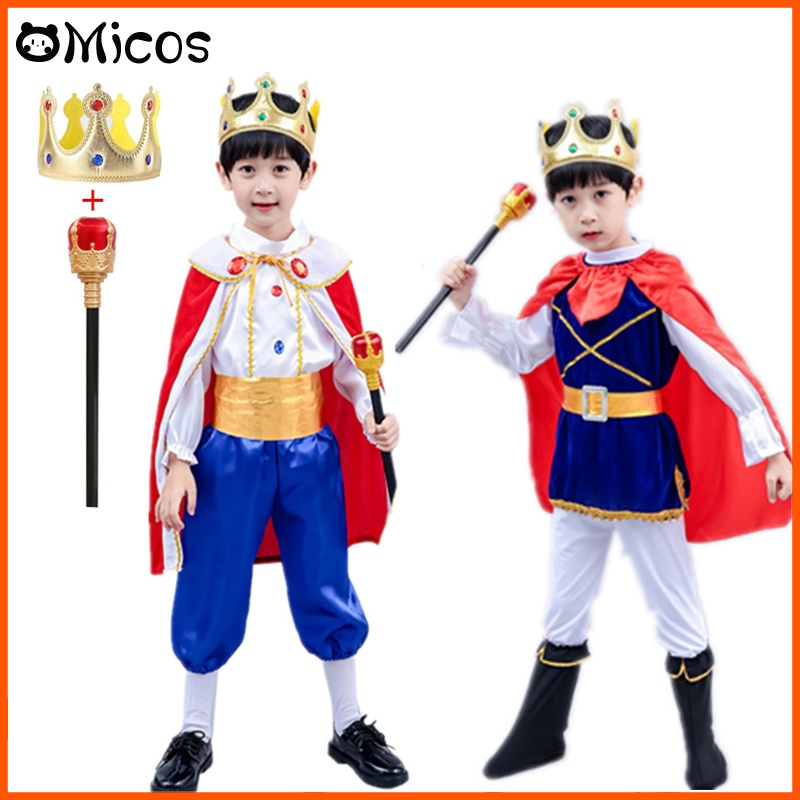 Kids Prince Charming Costume for Children Halloween Cosplay The Prince
