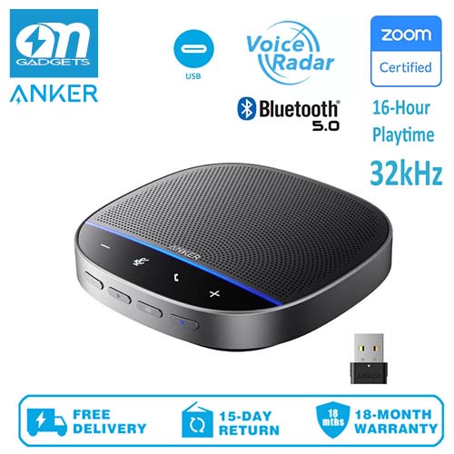 Anker A3305 PowerConf S500 Speakerphone with Zoom Certification ...