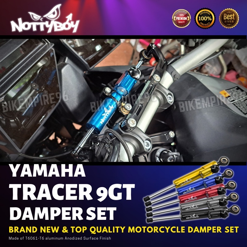 Yamaha Tracer 9GT V3 20212023 NottyBoy Steering Damper Bracket