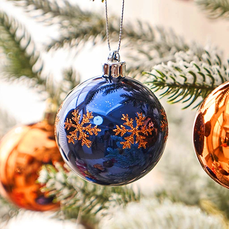 42pcs Large 6cm Christmas Tree Decoration Balls Multicolor Ball Xmas