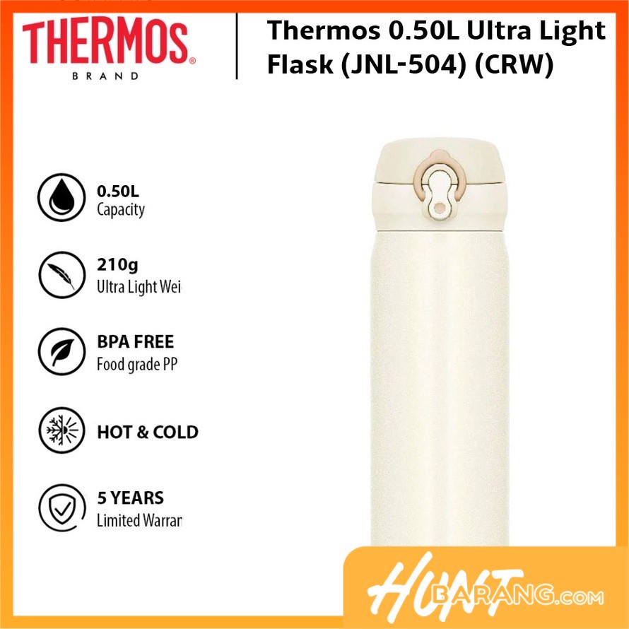 Thermos 0.50L Ultra Light Flask (JNL-504) (CRW) | Shopee Malaysia