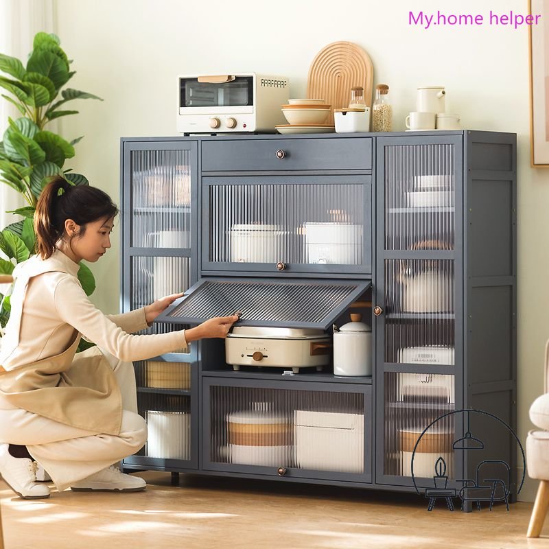 🔥Kitchen storage rack, floor to floor multi story storage cabinet ...