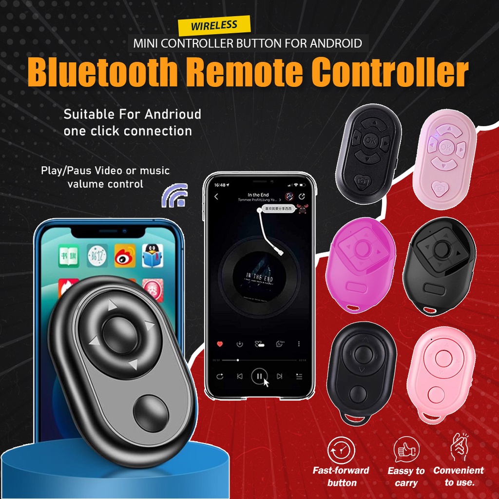 Multifunction Bluetooth Remote Control Mobile Phone Selfie Video ...