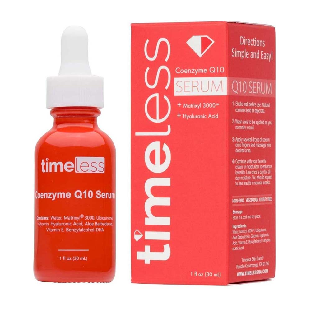 Timeless Coenzyme Q10 serum , Matrixyl 3000 Hyaluronic Acid 30ML