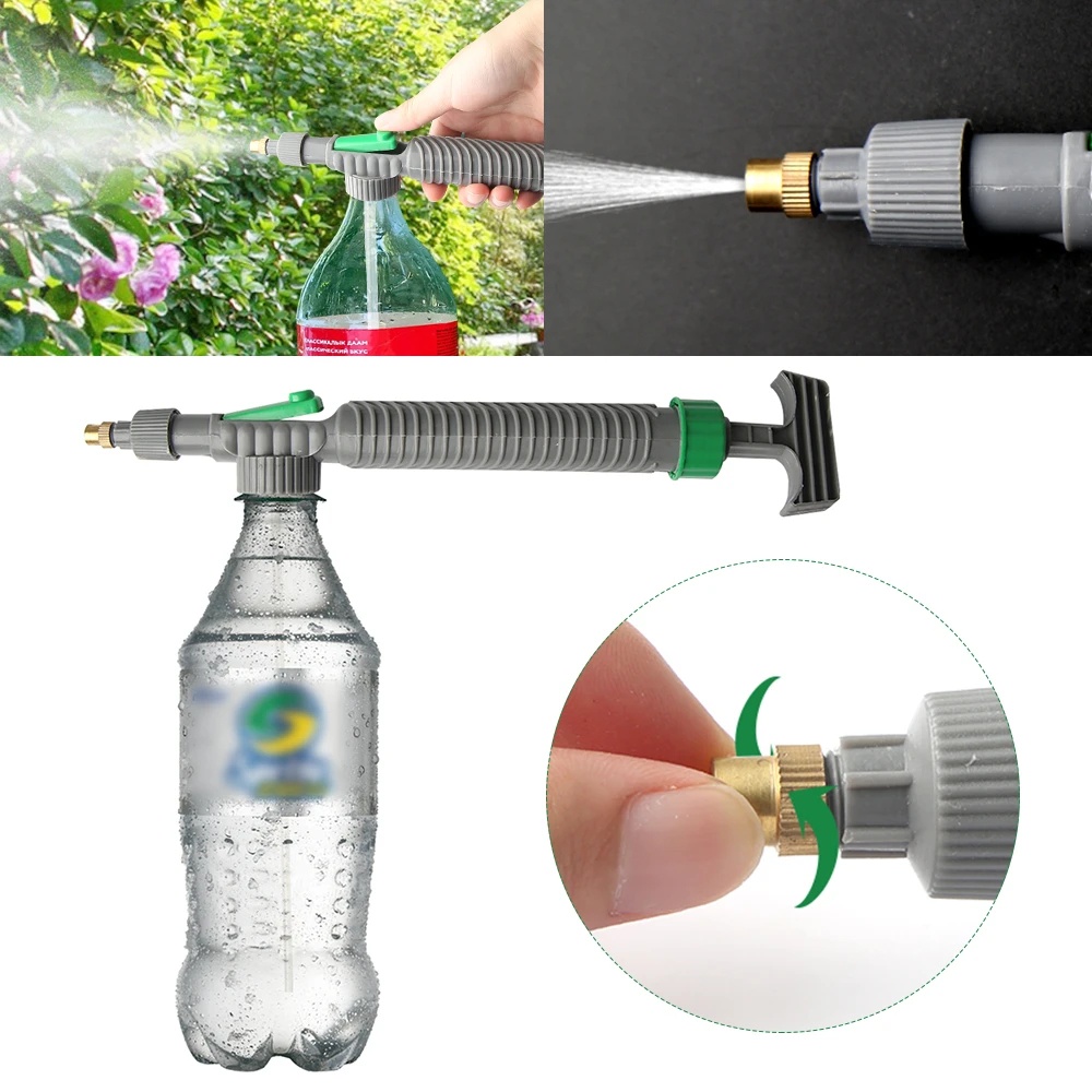 High Pressure Air Pump Spray Head Nozzle Manual Sprayer Adjustable 