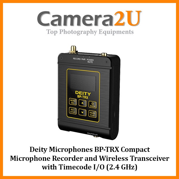 Deity Microphones BP-TRX Compact Microphone Recorder and Wireless