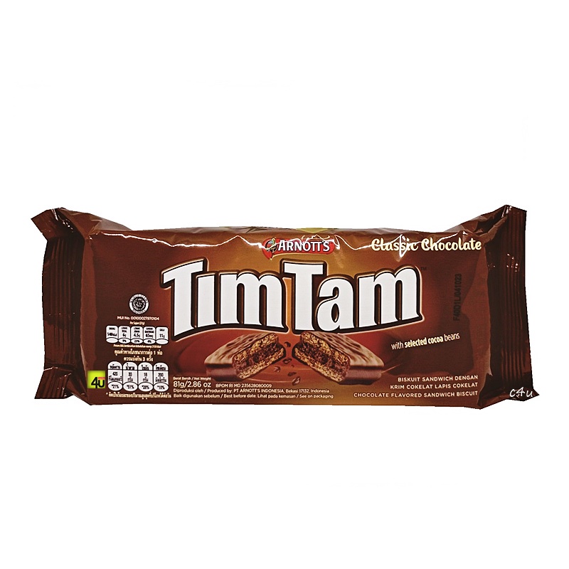 Tim Tam - Chocolate Sandwich Biscuit - 81 gr | Shopee Malaysia