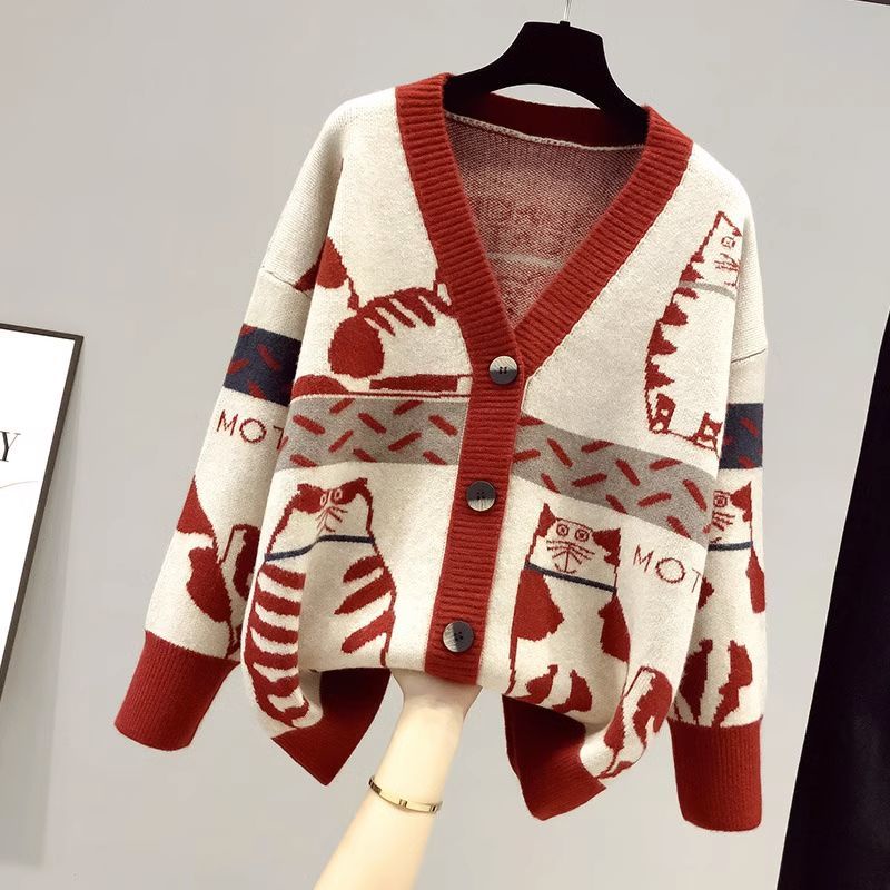 Chinese style spring tide brand men and women with contrast color sweater young and a couple of hooded fleece tops