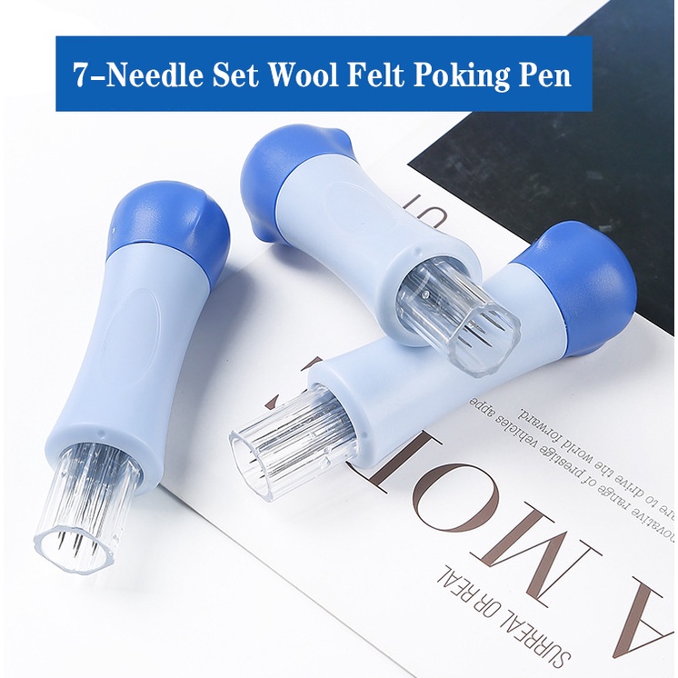 7-Needle Wool Felt Poking and Poking Le Group for Fabric Poking and ...