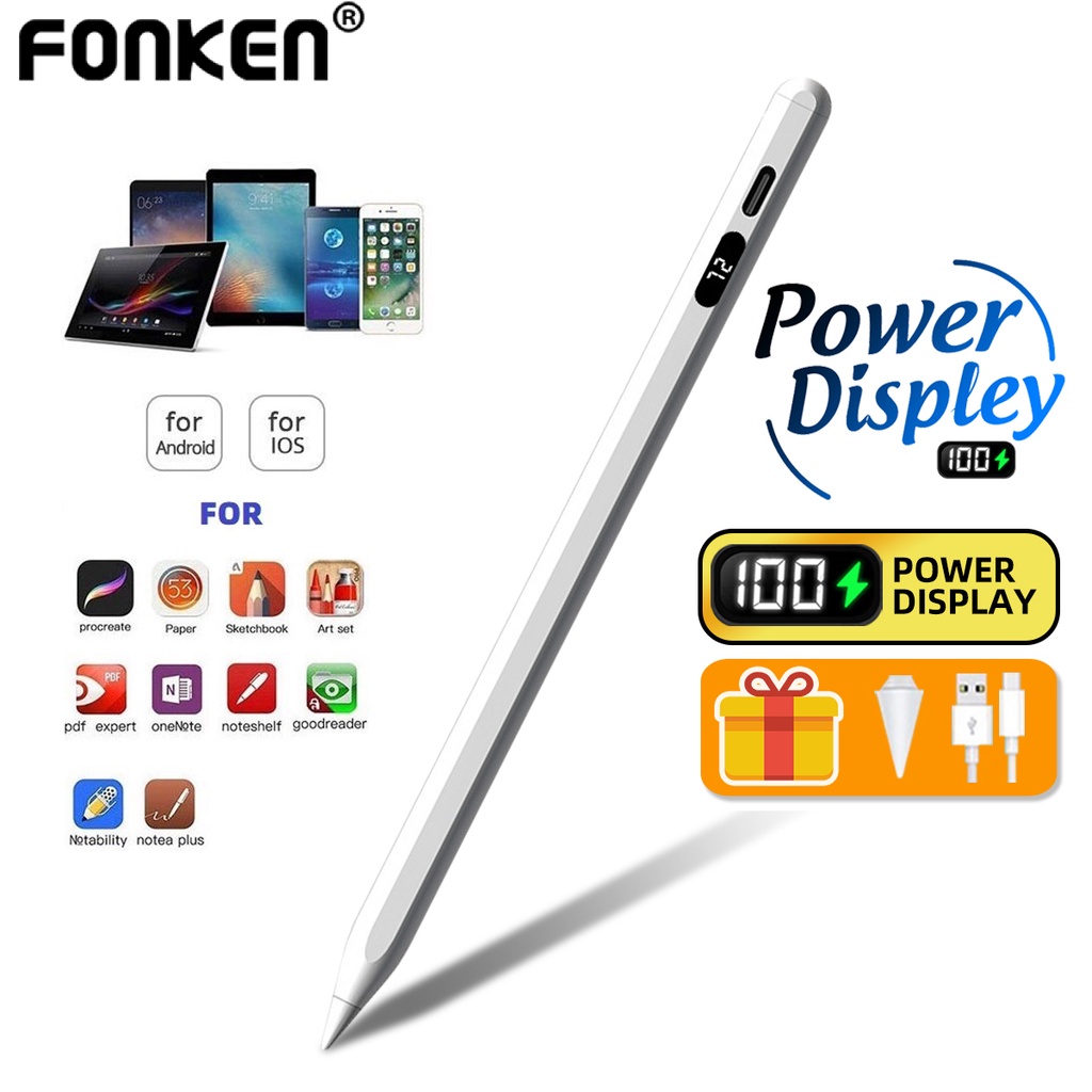 Fonken Universal Stylus Pen For Tablet Phone Android IOS Touch Pen For