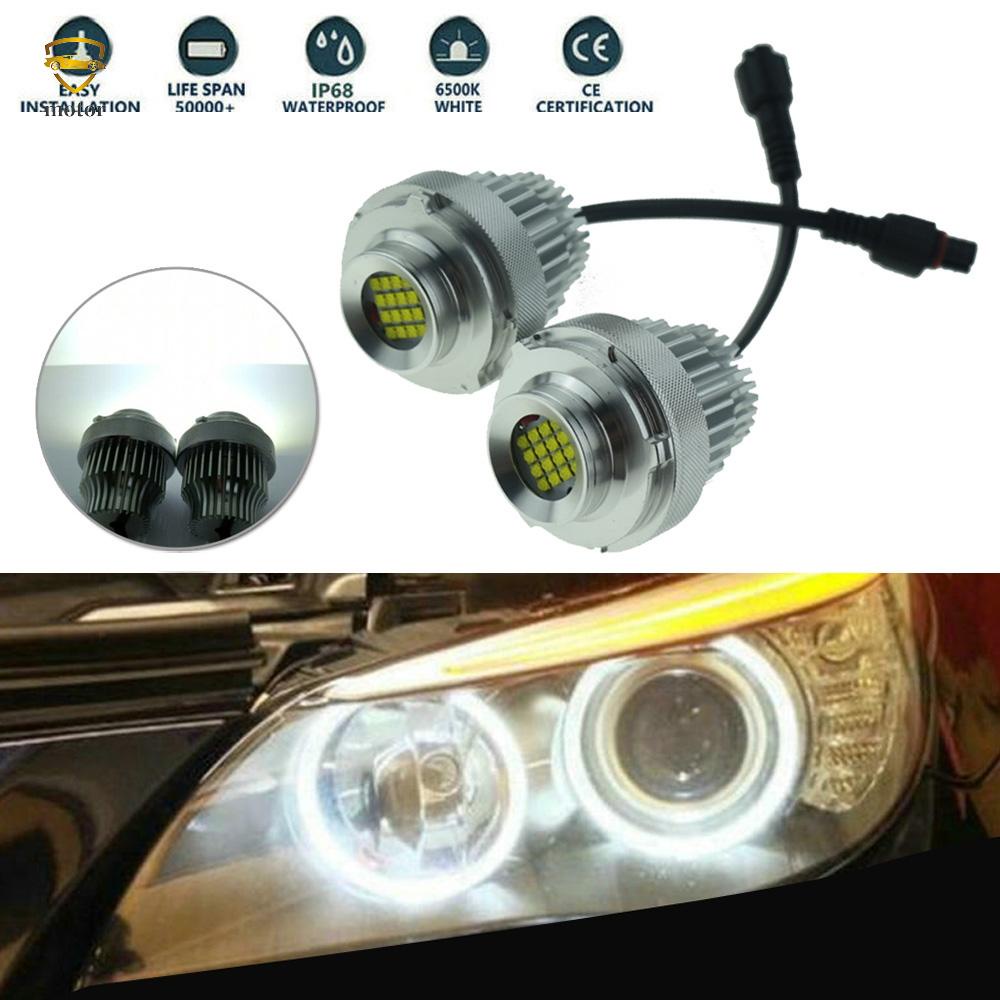 MOTORLAND~Upgrade Your BMW E60 E61 LCI Halogen Headlights with 2pcs LED ...