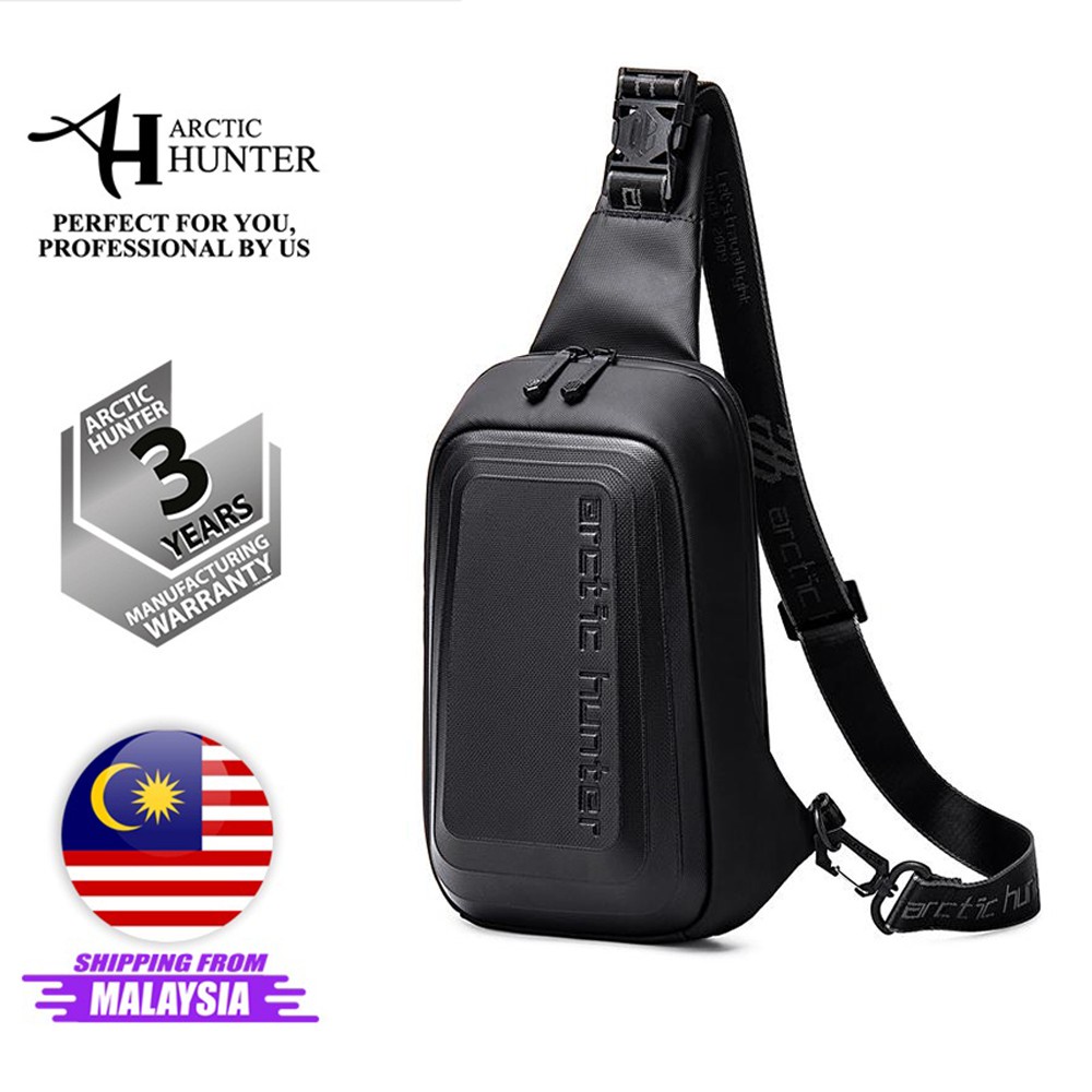 Arctic Hunter iTrevor Solid Hard Case Crossbody Sling Bag (9.7