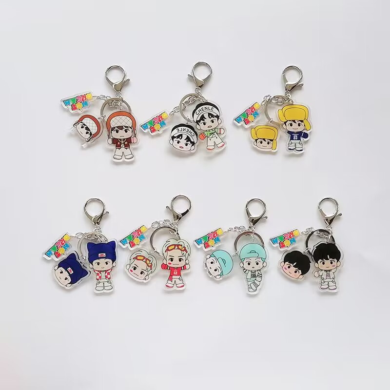 Kpop NCT Dream Candy Album Keychain JAEMIN JENO RENJUN Suit Acrylic ...