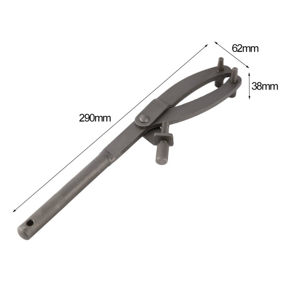 Universal Motorcycle Clutch Flywheel Holder Tool – Adjustable Strap For Flywheel & Pulley Removal
