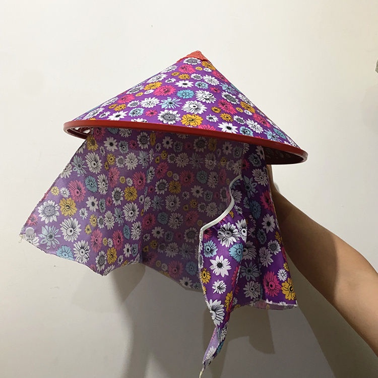 [Spot] Outdoor sunshade rainproof neck covering face tea cap farmers ...