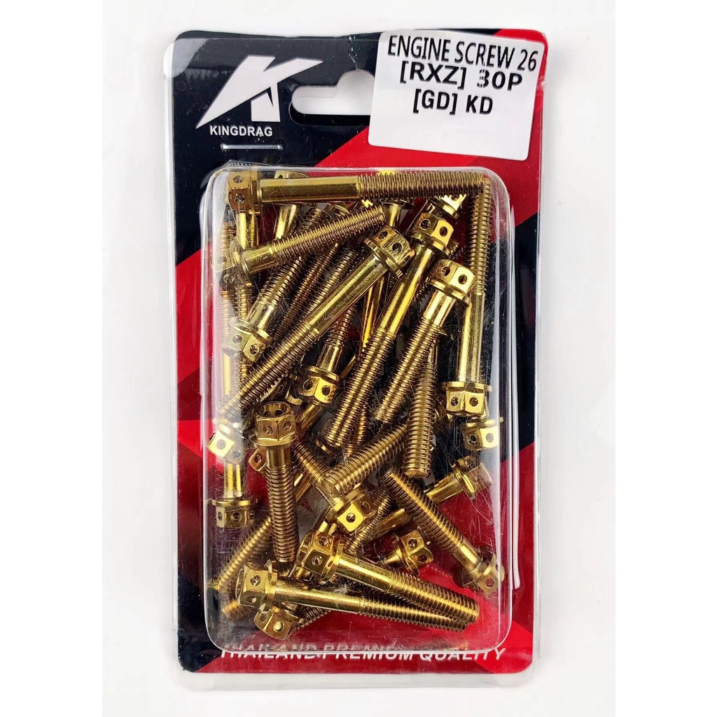 Engine screw enjin skru set yamaha rxz 30PCS Shopee Malaysia