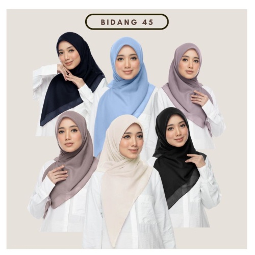 Bawal Tudung Cotton Voile Bidang 45 / Bawal Cotton Tudung Bawal