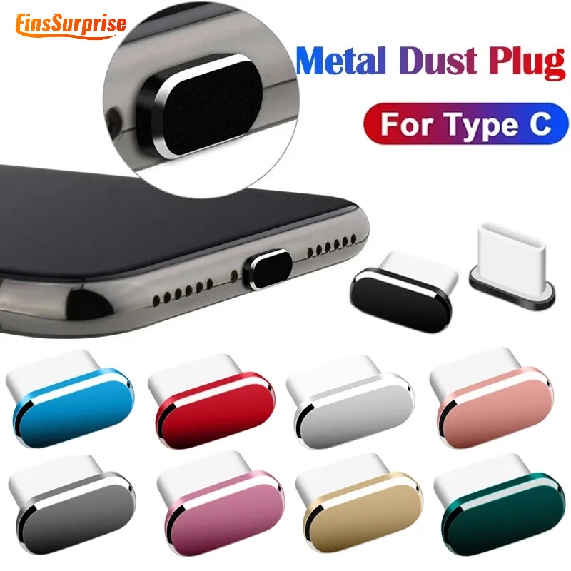 Type C Mobile Phone Charging Port Anti Dust Plugs Replaceable Charging ...