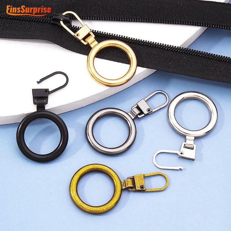 Detachable Fashion Universal Zipper Puller Zipper Head Extender Slider