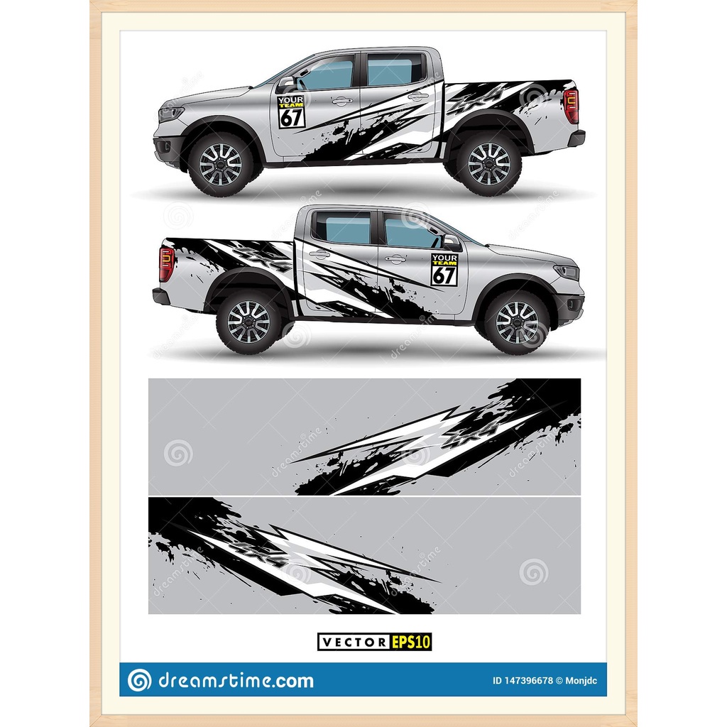 FORD RANGER MONSTER BODY STICKER | Shopee Malaysia