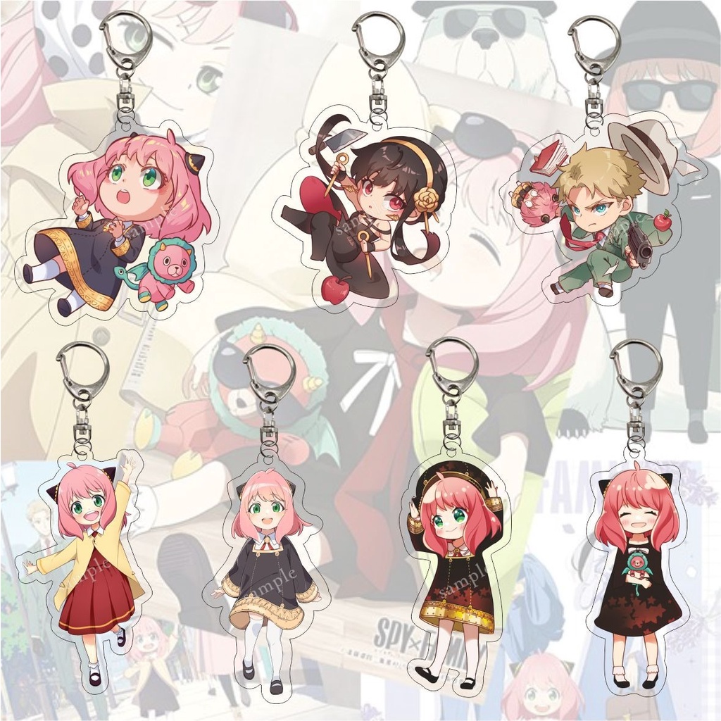Spy x Family Key Chains Collection Gift - Anya Yor Loid Forger | Shopee ...