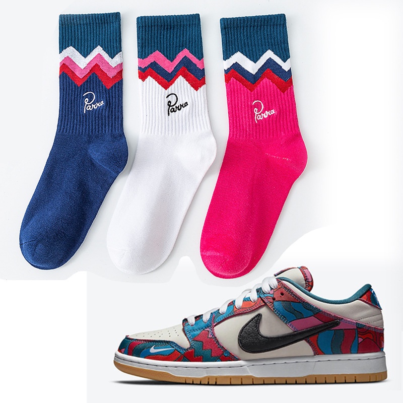 dunk Joint fashion brand skateboard socks men's and women's sports
