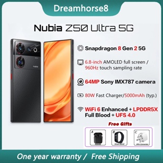ZTE Nubia Z50 Ultra is presented with 4th gen of UDC and advanced camera  system