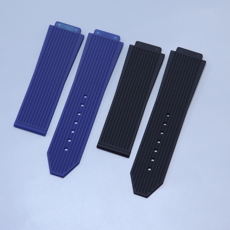 CWYTTZQ 25mm Hublot Big Bang Strap Replacement Rubber Watch Band(Black Stripes) : Buy Online at Best Price in KSA - Souq is now