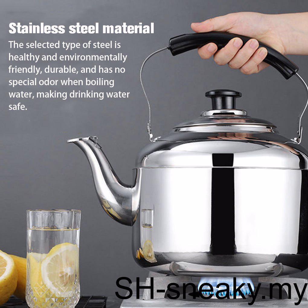 4/5/6/7/8/9L Whistling Kettle Stainless Steel Thickening Sounding