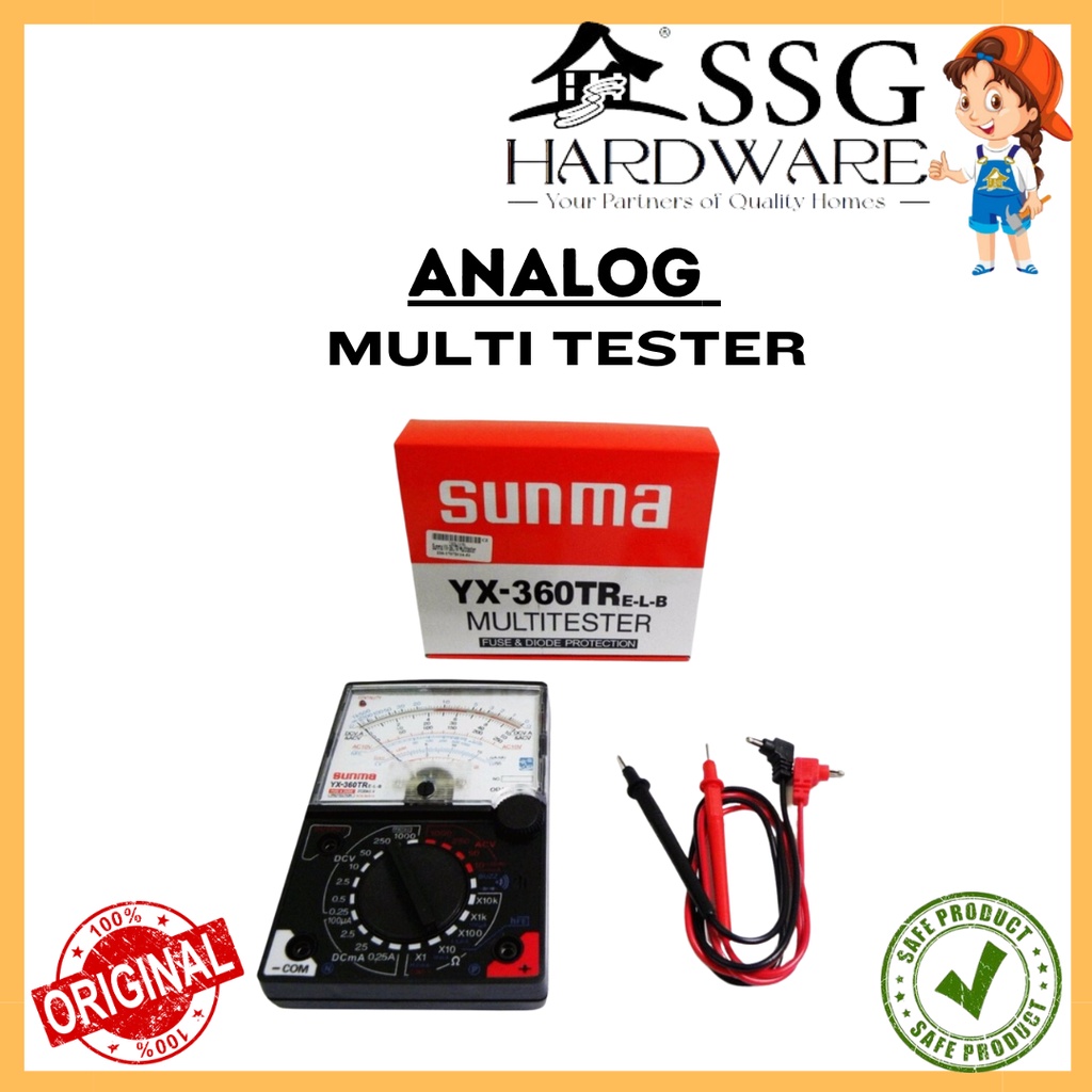 MULTITESTER / MULTI METER / ANALOG MULTI TESTER / | Shopee Malaysia