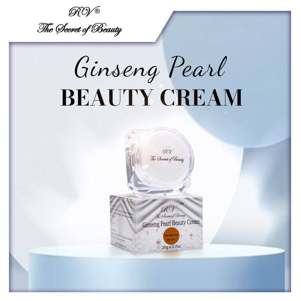 【Ready Stock🔥】RV Ginseng Pearl Beauty Cream | Pearl Cream | Beauty ...