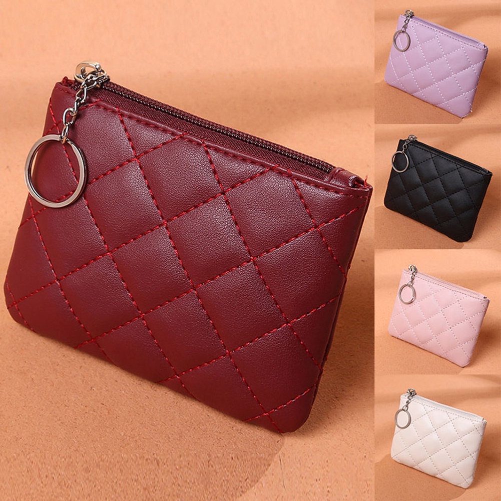 Women's Coin Purse Simulation Leather PU Leather Ringer Circle Zipper