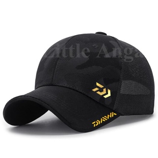Daiwa Men Sports Fishing Hat Lightweight Breathable Outdoor Quick