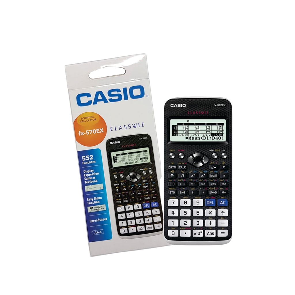 Casio FX-570EX Classwiz (Scientific Calculator) | Shopee Malaysia